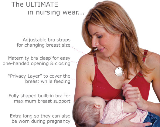 Top Secret Maternity Clothing...the ultimate in nursing wear...